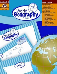 World Geography Cards, Grades 3-6 - Evan-Moor Educational Publishing