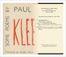 Some Poems By - Paul Klee, Anselm Hollo