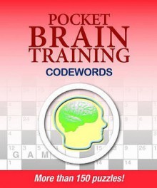 Pocket Brain Training Codewords - Puzzler Media