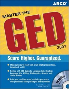 Master the GED 2007 w/CD-ROM (Peterson's Master the GED (W/CD)) - Arco