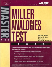 Arco Master the Miller Analogies Test - William Bader, Daniel S. Burt, David M. Killoran