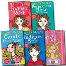 Casson Family Story Collection Hilary McKay 5 Books Set (Caddy Ever After, Indigo's Star, Saffy's Angel, Permanent Rose, Forever Rose) - Hilary McKay