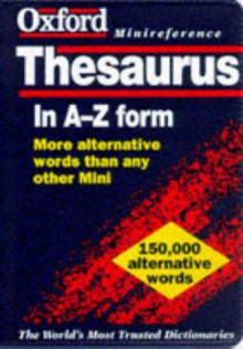 The Oxford Minireference Thesaurus - Alan Spooner