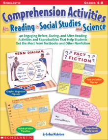 Comprehension Activities For Reading In Social Studies And Science - Leann Nickelsen