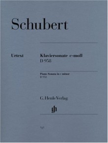 Klaviersonate c-moll D 958 - Franz Schubert, Hrsg.: Paul Mies