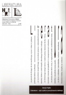 Liberatura. Arkusz pisma «Ha!art interdyscyplinarny magazyn o kulturze», nr 1-2 (28-29), 2009 - Zenon Fajfer, Katarzyna Bazarnik, Redakcja magazynu Ha!art