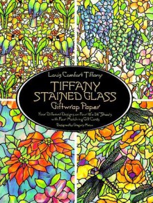 PAPER: Tiffany Stained Glass Giftwrap Paper - NOT A BOOK