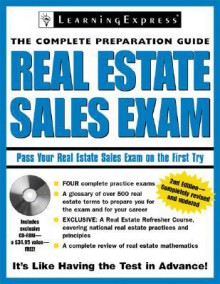 Real Estate Sales Exam [With CDROM] - Learning Express LLC