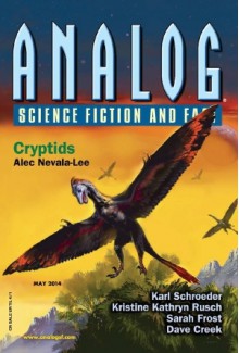 Analog Science Fiction and Fact, May 2014 - Trevor Quachri, Dave Creek, Alec Nevala-Lee, Ellis Morning, Kristine Kathryn Rusch, Aaron Gallagher, Tom Greene, Sarah Frost