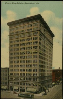 Brown Marx Building (Original Birmingham Alabama 1909 Vintage Postcard) (#14176) - Paul Hayne