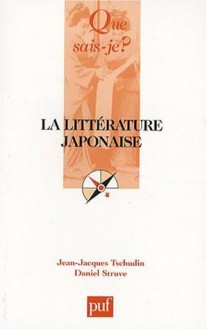 La littérature japonaise - Jean-Jacques Tschudin