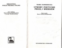 Utwory poetyckie prozą i wierszem - Maria Komornicka