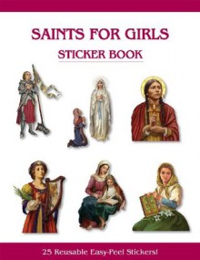 Saints for Girls Sticker Book - Bart Tesoriero, Michael Adams