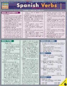 CHART: Spanish Verbs Laminate Reference Chart (Quickstudy: Academic) - NOT A BOOK