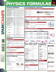 Physics Formulas (SparkCharts) - SparkNotes Editors, Justin Kestler, Dan Williams, Anna Medvedovsky, Sarah Friedberg, Matt Daniels