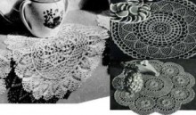 Classic Vintage Crocheted Doilies - . Unknown