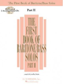 The First Book of Baritone/Bass Solos, Part II [With 2 CD's] - Joan Frey Boytim