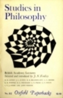 Studies on Philosophy: British Academy Lectures - J.N. Findlay