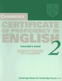 Cambridge Certificate of Proficiency in English 2: Examination Papers from the University of Cambridge Local Examinations Syndicate - Cambridge University Press