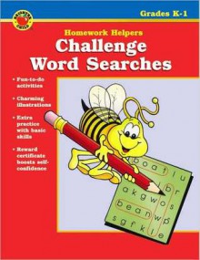 Challenge Word Searches Homework Helper, Grade K-1 - Vincent Douglas, School Specialty Publishing