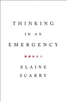 Thinking in an Emergency (Norton Global Ethics Series) - Elaine Scarry