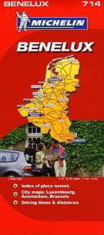 Benelux Map - Michelin Travel Publications