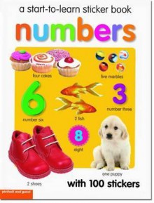 Start to Learn Numbers Sticker Book - Chez Picthall