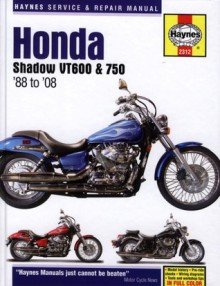 Honda Shadow VT600 & 750: '88 to '08 - Max Haynes