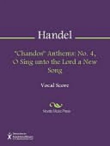 "Chandos" Anthems - Georg Friedrich Händel