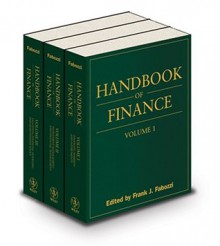 Handbook of Finance, 3 Volume Set - Frank J. Fabozzi