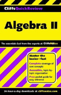 Algebra II - CliffsNotes, David Alan Herzog