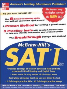 McGraw-Hills SAT I, Second edition (McGraw-Hill's SAT) - Christopher Black, Mark Anestis