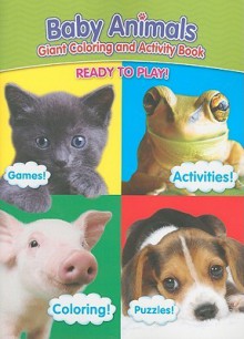 Baby Animals Coloring and Activity Books Cat/Frog/Pig/Dog Cover - Modern Publishing