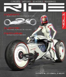 RIDE: Futuristic Electric Motorcycle Concept - Harald Belker