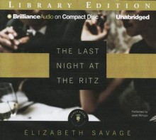 The Last Night at the Ritz - Elizabeth Savage