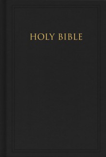 KJV Pew Bible, Black Hardcover - Holman Bible Publisher