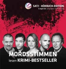 Mordsstimmen lesen Krimi-Bestseller: Sat.1 Hörbuch-Edition (Bazell: Einmal durch die Hölle und zurück, Cotterill: - Der Tote im Eisfach, Hayder: Atem, Mankell: Der Chinese, Smith: Agent 6) - Colin Cotterill, Henning Mankell, Mo Hayder, Josh Bazell, Tom Rob Smith