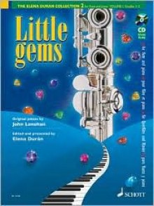 LITTLE GEMS FOR FLUTE AND PIANO VOLUME 1 BK/CD - Various, John Lenehan, Elena Duranm