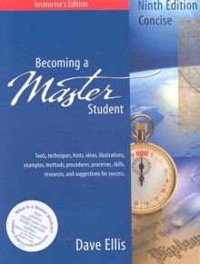 Becoming a Master Student - David B. Ellis