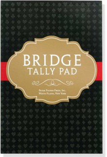 Bridge Tally Pad (Score Pad) - Peter Pauper Press