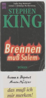 Brennen muss Salem - Ilse Winger, Christoph Wagner, Stephen King