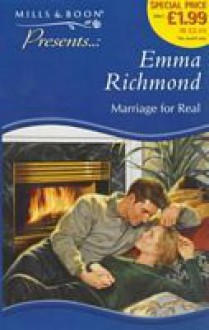 Marriage for Real - Emma Richmond