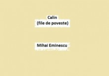 Calin (file de poveste) - Mihai Eminescu