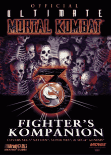 Official Ultimate Mortal Kombat 3 Fighter's Kompanion (Official Strategy Guides) - Ronald Wartow