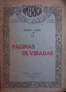 Páginas olvidadas - Rubén Darío