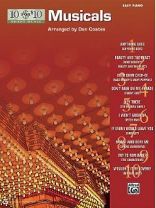 10 for 10 Sheet Music Musicals: Piano Solos - Dan Coates