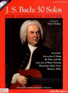 J.S. Bach: 50 Solos for Classical Guitar [With CD] - Johann Sebastian Bach