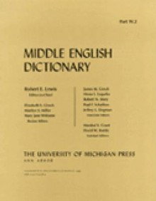 Middle English Dictionary: W.2 - Robert E. Lewis