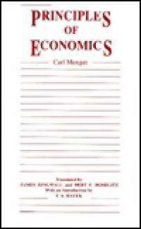 Principles of Economics - Carl Menger