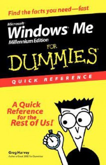 Microsoft's Windows Me for Dummies: Quick Reference - Greg Harvey